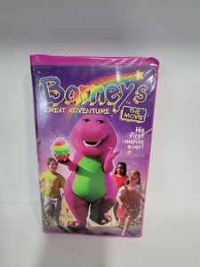 VHS Barney Great Adventure Movie